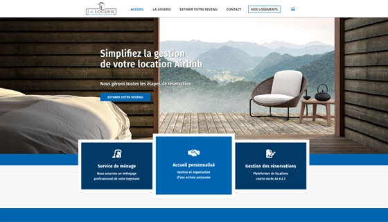 Site internet- La Logerie